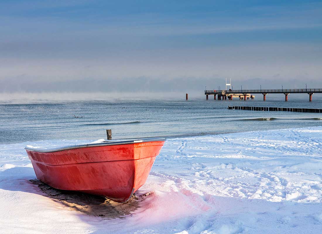 Sonnenuntergang Ostsee Zingst